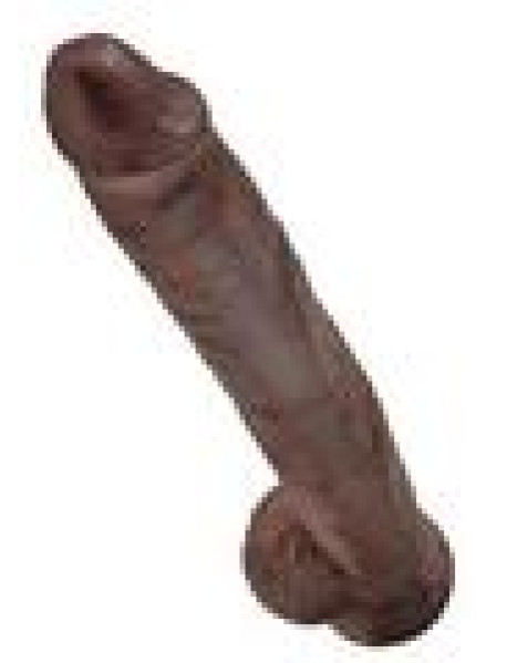 Kc 14 Cock W/balls Brown Kc 14 Cock W/balls Brown