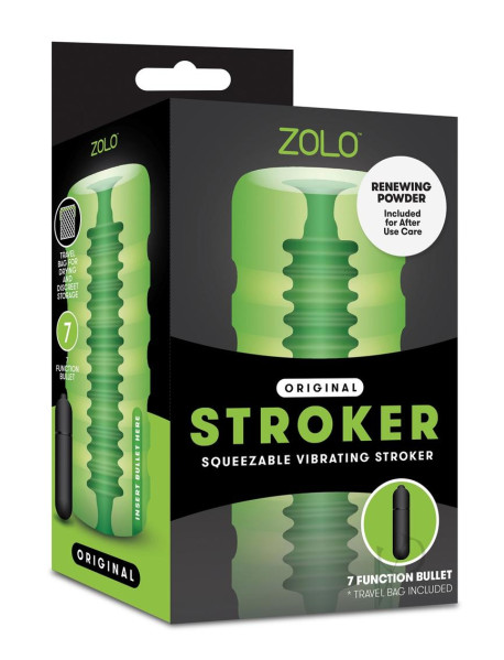 Zolo Original Squeezable Vibe Stroker
