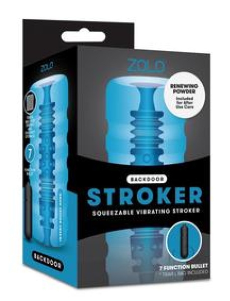 Zolo Backdoor Squeezable Vibe Stroker