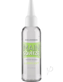 Main Squeeze Water Based Lube 3.4oz