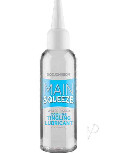 Main Squeeze Cooling/tingling Lube 3.4oz