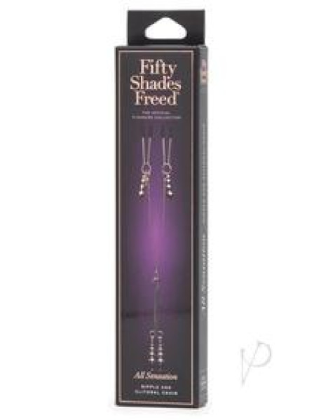 Fsf All Sensation Nipple And Clit Chain