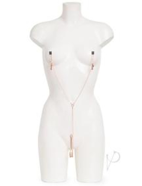 Fsf All Sensation Nipple And Clit Chain