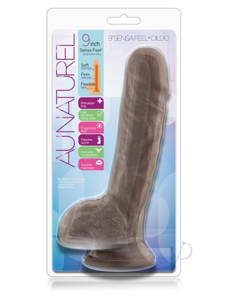 Au Naturel Sensa Feel Dildo Chocolate 9