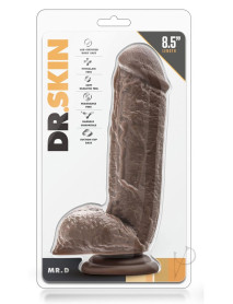 Dr Skin Mr D 8.5 Dildo Chocolate