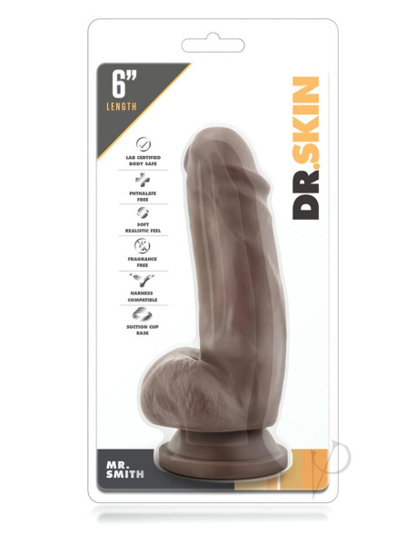 Dr Skin Mr Smith 7 Dildo Chocolate