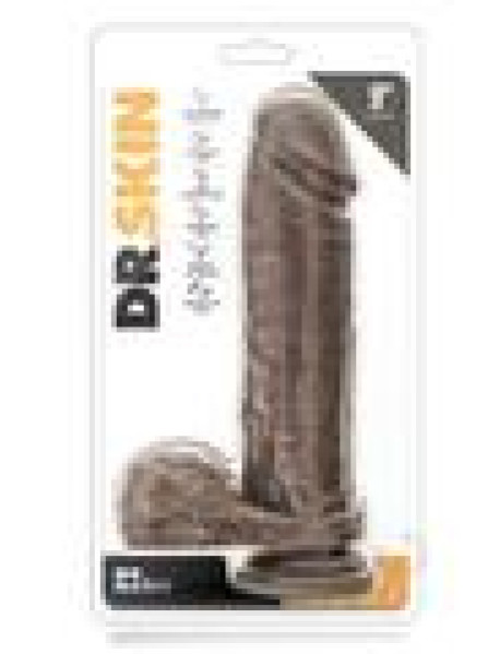 Dr Skin Mr Magic 9 Dildo Chocolate