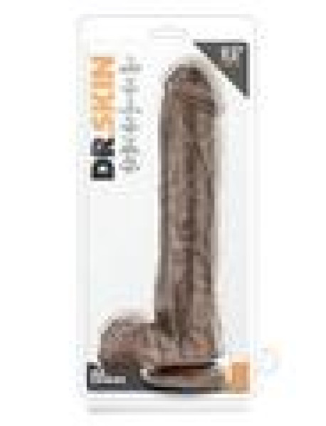 Dr Skin Mr Savage 11.5 Dildo Chocolate Dr Skin Mr Savage 11.5 Dildo Chocolate