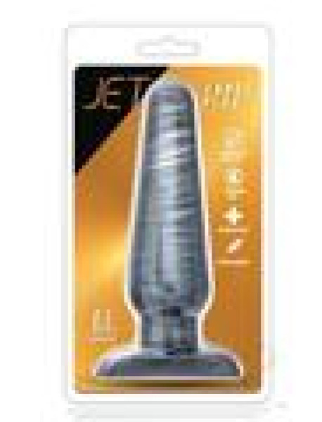 Jet Large Plug Carbon Metallic Black