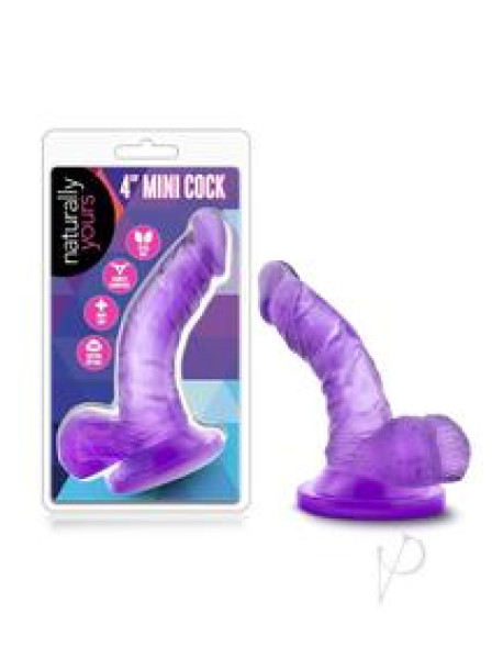 Naturally Yours 4 Mini Cock Purple