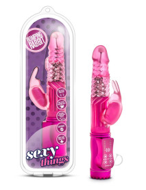Sexy Things Romping Rabbit Fuchsia