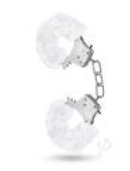 Temptasia Plush Fur Cuffs White