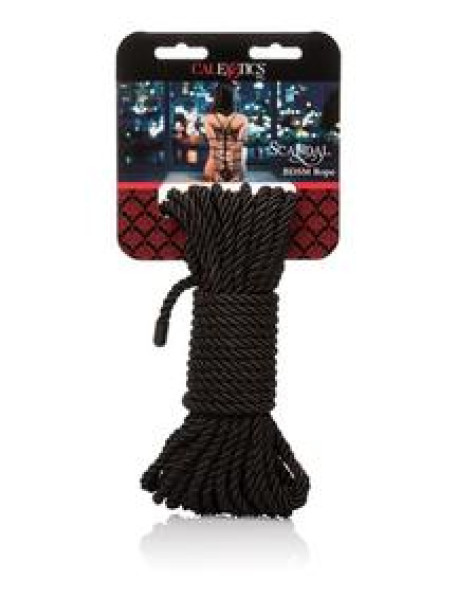 Scandal Bdsm Rope 10m Black Scandal Bdsm Rope 10m Black