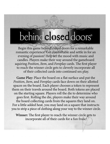 Bcd Behind Closed Doors (nv)