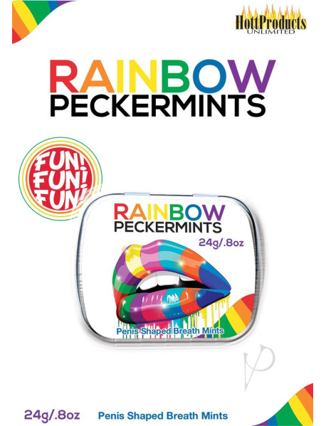 Rainbow Peckermints In Tin Carded