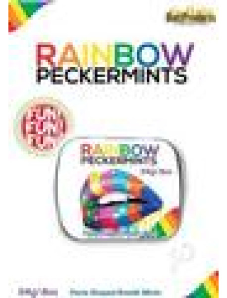 Rainbow Peckermints In Tin Carded Rainbow Peckermints In Tin Carded