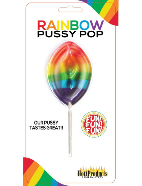 Rainbow Pussy Pops Carded