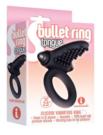 The 9 S Bullet Ring Tongue