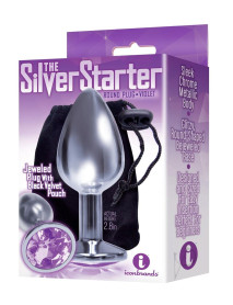 The 9 Silver Starter Plug Violet