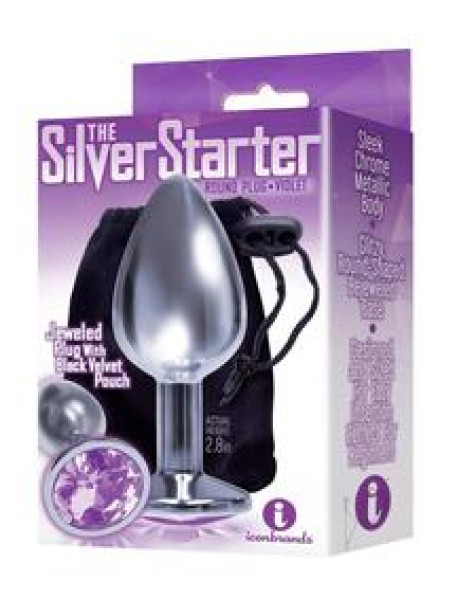 The 9 Silver Starter Plug Violet