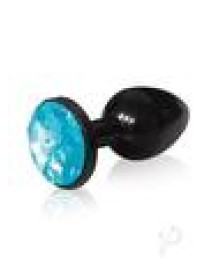 The 9 Bejewled Stainless Plug Aqua