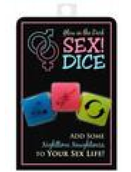 Glow In The Dark Sex! Dice