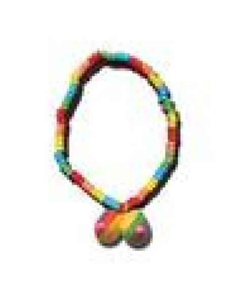 Rainbow Boobie Candy Necklace