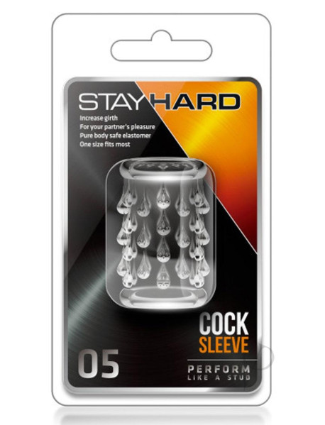 Stay Hard Cock Sleeve 05 Clear