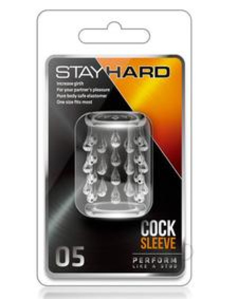 Stay Hard Cock Sleeve 05 Clear