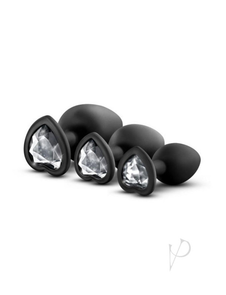 Luxe Bling Plugs Train Kit Blk/wht Gems