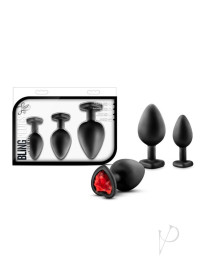 Luxe Bling Plugs Train Kit Blk/red Gems