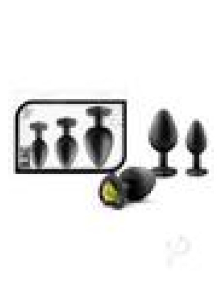 Luxe Bling Plugs Train Kit Blk/rainbow