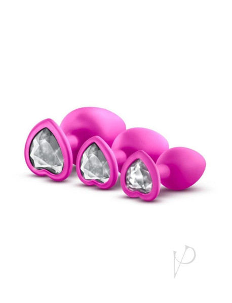Luxe Bling Plugs Train Kit Pnk/wht Gems