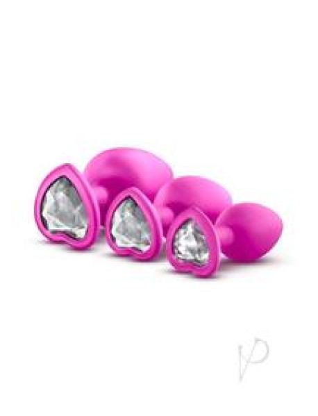 Luxe Bling Plugs Train Kit Pnk/wht Gems