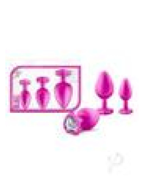 Luxe Bling Plugs Train Kit Pnk/wht Gems