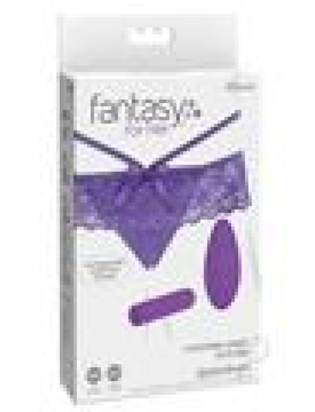 Fantasy For Her Crotchless Panty Thrill