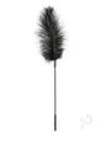 Ostrich Feather Black Tickler