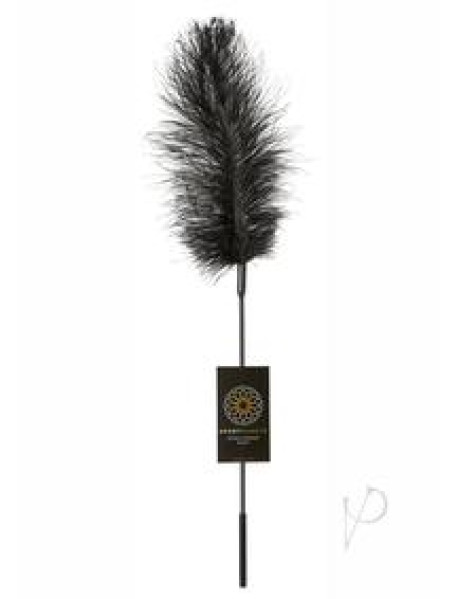 Ostrich Feather Black Tickler Ostrich Feather Black Tickler