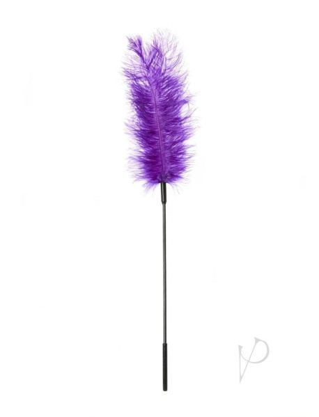 Ostrich Feather Purple Tickler