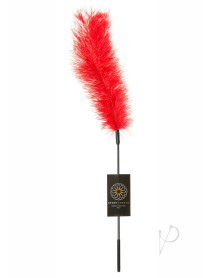 Ostrich Feather Red Tickler