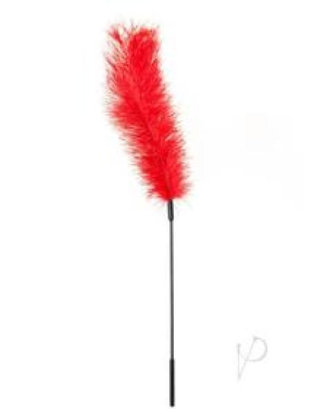 Ostrich Feather Red Tickler Ostrich Feather Red Tickler