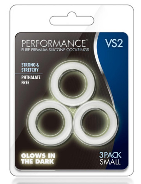 Performance Vs2 Cockring Small White