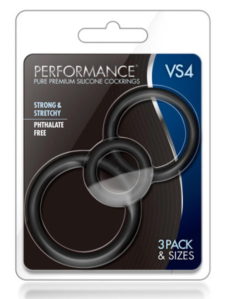 Performance Vs4 Cockring Set Black