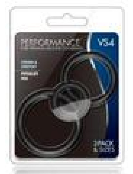 Performance Vs4 Cockring Set Black