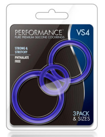 Performance Vs4 Cockring Set Indigo