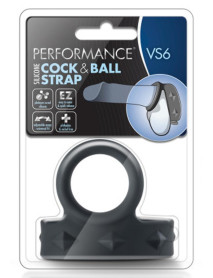 Performance Vs6 Cock and Ball Strap Blk