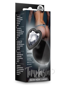 Temptasia Bling Plug Lg Black