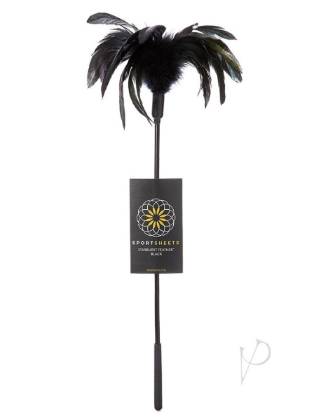 Starburst Tickler Black