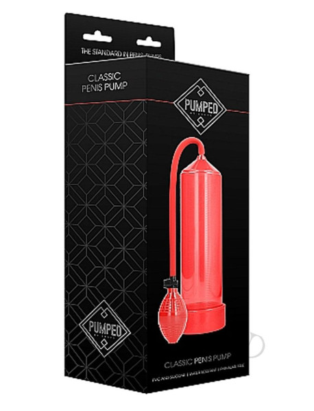 Pumped Classic Penis Pump Red