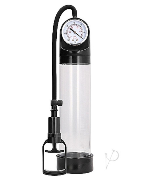Pumped Comfort Pump W/psi Gauge Transpar